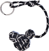 Mic-Key Mouse Character Themed Paracord Monkey Fist Keychain