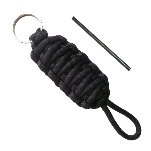 550 Firedcord Paracord Survival Grenade Fire Key Fob